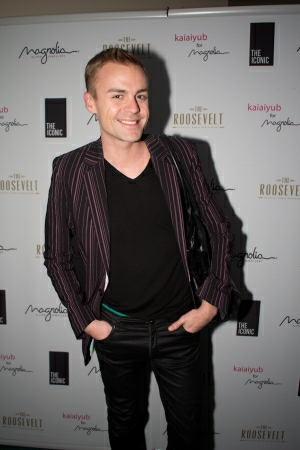 Kai Aiyub for Magnolia Silver Jewellery launch: Australia's Next Top Model mentor Josh Flinn. [Image: Dean Lever]